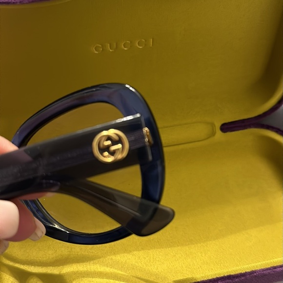 Authentic Guccii glasses frame and case - Picture 4 of 8